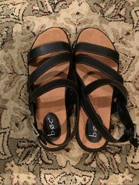 BOC black sandals NWOT